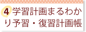 学習計画まるわかり予習・復習計画帳