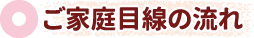 ご家庭目線の流れ