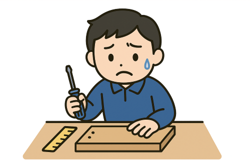 技術の授業が苦手な男の子