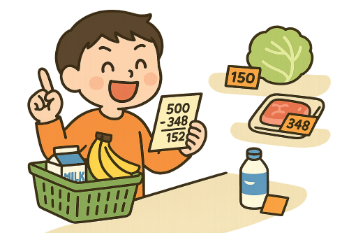 体験を通じて学ぶ力を育てている男の子