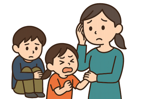 不登校の兄弟姉妹連鎖に困る母親