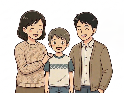 不登校や転校を乗り越え笑顔の家族